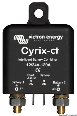 Produktbild von Cyrix-ct 12/24V-120A intelligenter Batteriekombinierer - Osculati 14.263.01