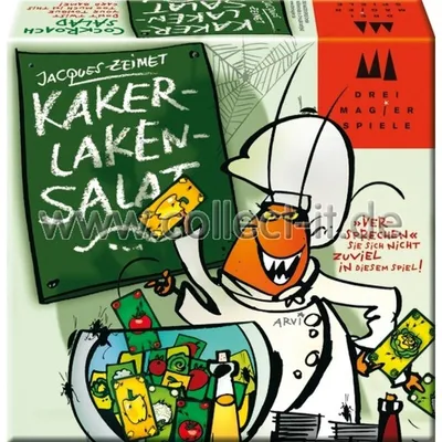 Produktbild von Drei Magier Kartenspiel Aktionsspiel Kakerlakensalat 40839