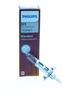 Zdjęcie produktu dla Philips Żarówka Halogenowa H1 70W 24V Do Świateł Przeciwmiglennych Moc 70W