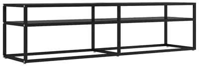 Immagine prodotto di Mobile TV nero 160x40x40,5 cm in vetro temperato