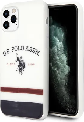 Immagine prodotto di Us Polo Ushcn58Pcstrb Iphone 11 Probiały/White Tricolor Pattern Collection