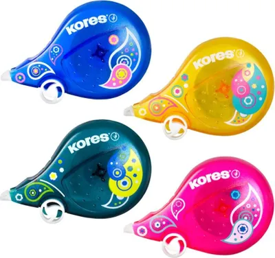 Obrázok produktu pre Kores 84931, Rôzne farby, 8 m, 4,2 mm, Blistr, 1 kusov