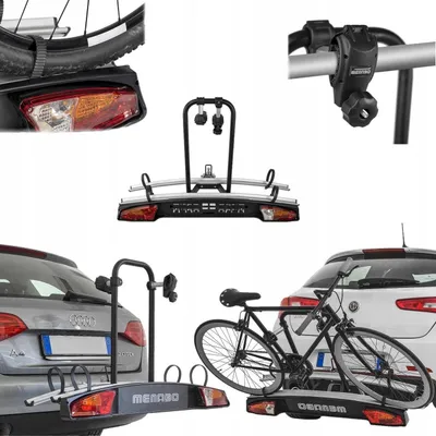Image de MERAK TILTING MENABO 2 vélos | Porte-vélos sur attelage