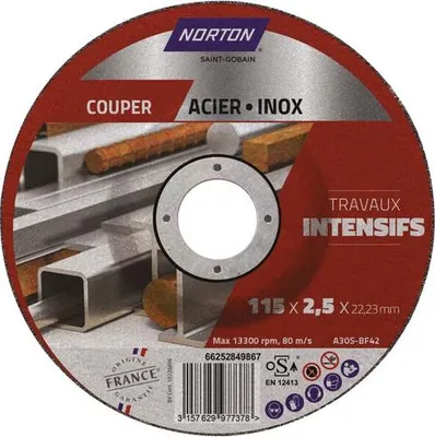 Produktbild von Schruppscheibe für Metall 115x2,5x22,2 - Norton