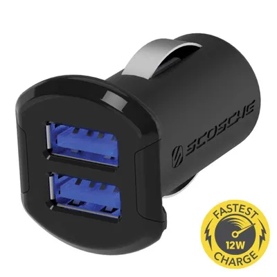 Produktbild von Scosche reVOLT C2 Dual USB mit 2x12W Auto KFZ Ladegerät für iPad iPhone