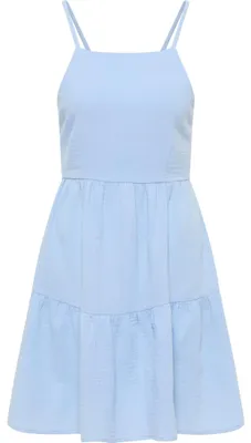 Produktbild von threezy Damen Mini Slipdress 19323087-TH01, HELLBLAU, S