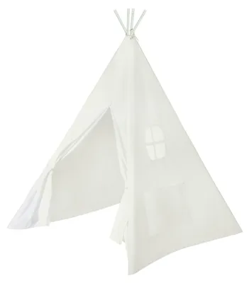 Zdjęcie produktu dla Omgoods - Namiot tipi dla dzieci "Tipi" - Namiot dziecięcy z tkaniny, z torbą