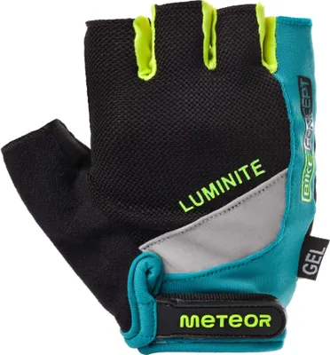 Obrázek produktu pro Cyklistické gelové rukavice METEOR GX39 XS tmavě zelená/zelená