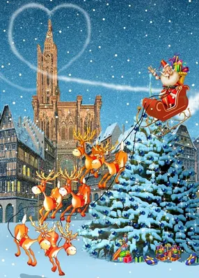 Obrázok produktu pre Bluebird Puzzle Legespiel Katedrála v Štrasburgu na Vianoce - 12 dielikov