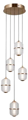 Productafbeelding van LED-hanglamp 28W ALANI PND-34375-5-HBR van Italux