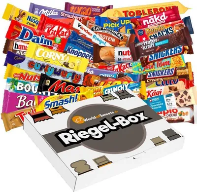Produktbild von World of Sweets Riegel-Box