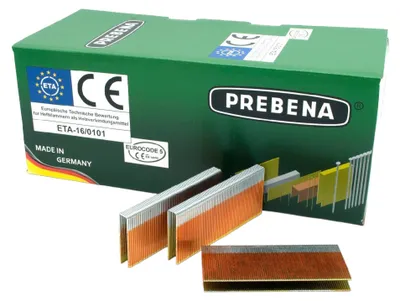 Immagine prodotto di Prebena Z50CSVHA-ETA graffette 50 mm tipo Z 9500 pezzi zincate e resinate