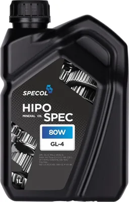 Produktbild von SPECOL 100952 Hipospec Getriebeöl Mineralöl 80W für Schaltgetriebe 1L
