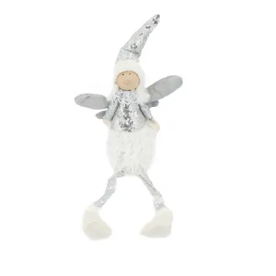Produktbild von eCa ASN01 Weihnachtsdekoration Engel 50 cm Silber