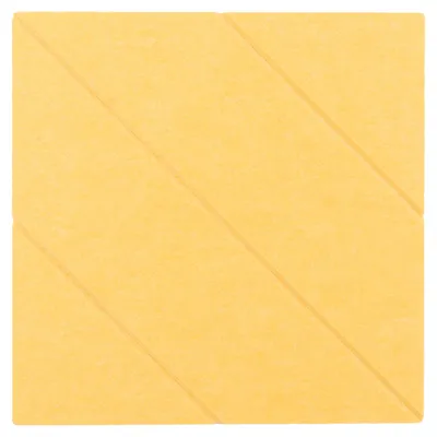 Zdjęcie produktu dla Płytka filcowa felly kwadrat 02 - kształt: kwadratowy, prostokątny: 40×40 cm, kolor: żółty