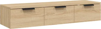 Obrázek produktu pro vidaXL Nástěnná skříň Sonoma dub 102x30x20 cm výrobek ze dřeva