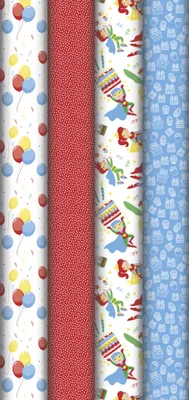 Produktbild von Clairefontaine 30x Geschenkpapierrollen Power 2x0,70m Sortierung 202095C