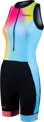 Image de Combinaison de triathlon sans manches Zone3 Activate+ Multicolore XL Femme Multicolore XL