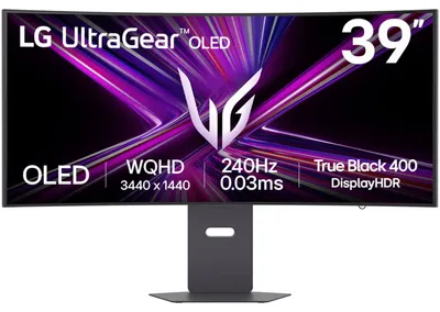 Produktbild von LG 39GX900A-B Computerbildschirm 99,1 cm (39") 3440 x 1440 Pixel Wide Quad HD OLED Schwarz