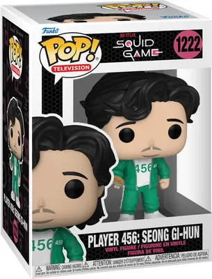 Image de Funko Pop TV Squid Game - 9,5cm Figurine à collectionner Seong Gi-hun 456 - Jouets Pour Enfants et Adultes - Movies Fans - Figurine à collectionner
