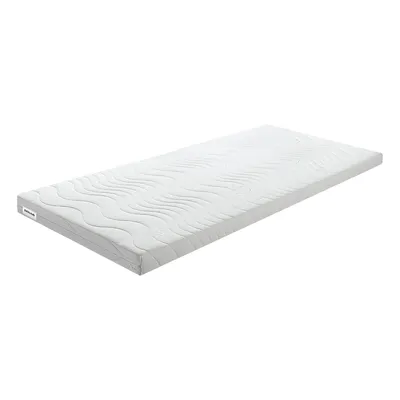 Produktbild von Matratzenauflage Benab Topper Latex H5 Topper 90 x 200 cm H3 hart 6 cm hohe Topper, Silber, Latex, 7 Zonen, Profilierung, Weichmachende Matratzenauflage