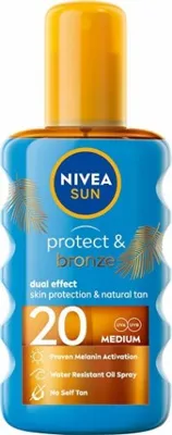 Immagine prodotto di Nivea Sun Protect & Bronze Olio di protezione solare SPF 20 200 ml