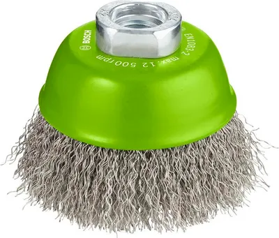Produktbild von PRO Stainless Steel clean Topfbürste, 75 x 0,3 mm, Gewinde