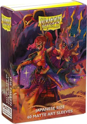Zdjęcie produktu dla Dragon Shield Japenese Matter Art The Fallen Card Sleeves 60 sztuk Jeden rozmiar
