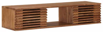 Zdjęcie produktu dla Szafka pod telewizor z drzwiami Naturalny 105 x 30 x 22,5 cm