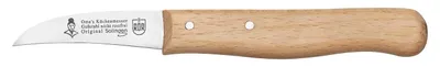 Produktbild von RÖR Omas Schälmesser mit Buchenholzgriff - das perfekte Besteck zu jedem Anlass - 10101