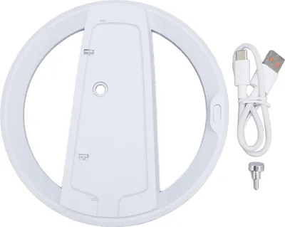 Productafbeelding van Verticale standaard voor de Slim Pro-console, met ABS-RGB-verlichting en een antislip siliconen basis