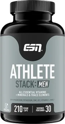 Produktbild von ESN Athlete Stack: MEN 210 Kapseln