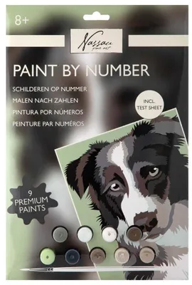Produktbild von Nassau Malerei auf Nummer Hund