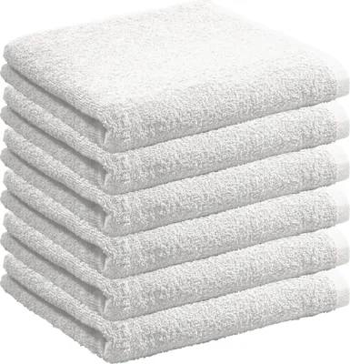 Produktbild von REDBEST Handtuch Oceanside" 6er-Pack weiß 50x100 cm"