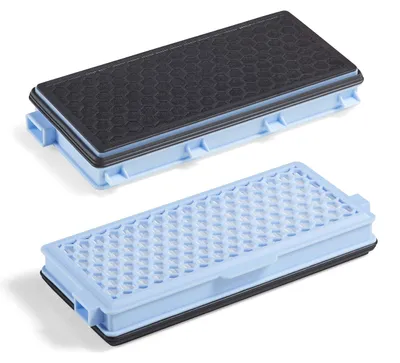 2er-Pack HEPA-Filter für Miele SF-HA 50, Aktivkohle