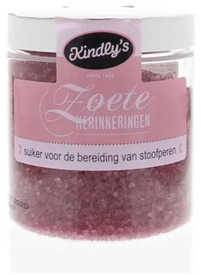 Image de Van Vliet Sucre rouge aux poires, boîte de 200 g (Birnen Zucker)
