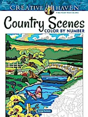 Obrázek produktu pro Creative Haven Country Scenes Color by Number
