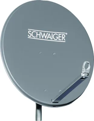 Immagine prodotto di Schwaiger Sat-Schüssel 80cm Alu vormontiert genietet Anthra