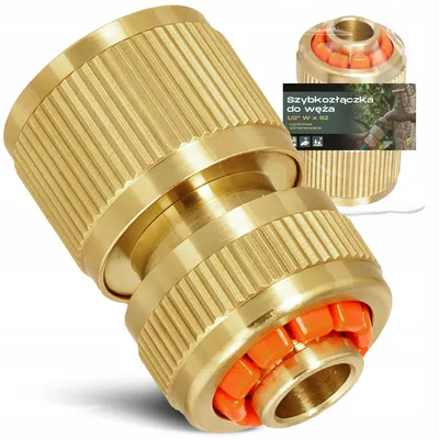 Produktbild von TRCR Messing Schlauchkupplung 1/2 Zoll für Garten