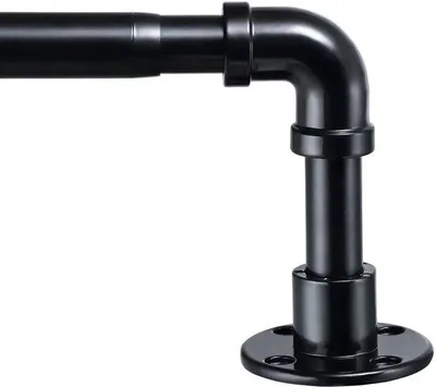 Productafbeelding van Verstelbare wandroede - Industriële stijl - 81-180 cm
