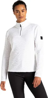 Produktbild von Dare2b Glamorize Ii Fleece Mit Halbem Reißverschluss Weiß 14 Frau Weiß 14