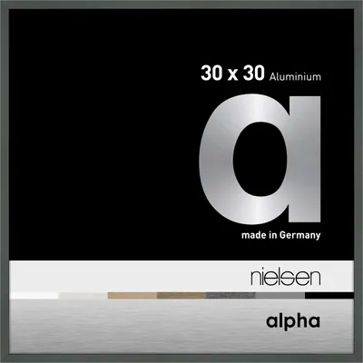 Obrázek produktu pro Hliníkový obrazový rám Nielsen Alpha 30x30 cm platina