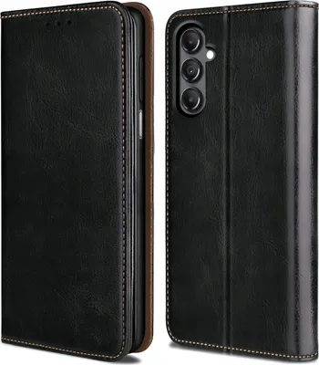 Productafbeelding van Etui do Samsung Galaxy A16 5G SKÓRZANE PORTFEL MAGNETYCZNE + SZKŁO 9H