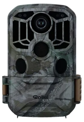 Productafbeelding van Rollei Wildcamera 4K WiFi, 48MP 4K wildcamera met bewegingssensor, nachtzicht, infraroodcamera met app voor overdracht naar mobiele telefoon, 2" TFT-LCD display, IP65