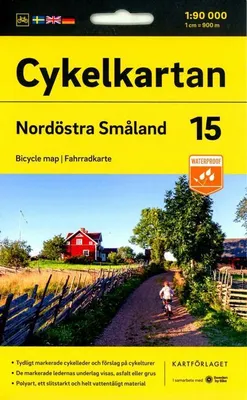 Obrázek produktu pro Cyklistická mapa List 15 Nordöstra Småland 1:90000