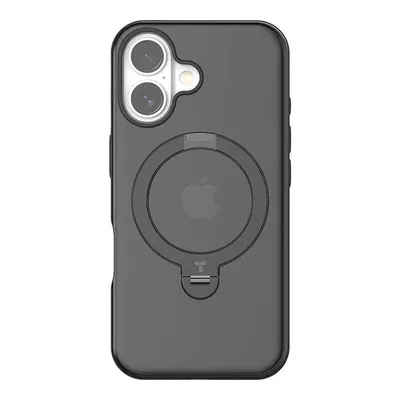 Produktbild von Torras Ostand Spin Case für iPhone 16 (Schwarz)