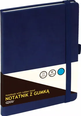 Obrázok produktu pre Notatnik A5 granatowy, 80 kartek