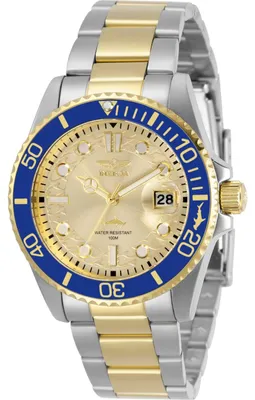 Produktbild von Invicta Pro Diver 30482 Damenuhr - Quarzwerk - Edelstahl mit roségoldenem Zifferblatt - 38 mm