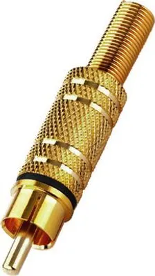Produktbild von MONACOR T-707G/SW Cinch-Steckverbindungen