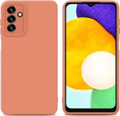 Obrázok produktu pre Cadorabo Case for Samsung Galaxy A13 5G Protective Case in Orange TPU Silicone Etui Case Kryt mobilného telefónu
